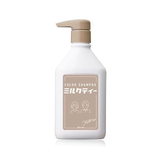楽天市場】plus eau プリュスオー カラーシャンプー Milk Tea 280ml