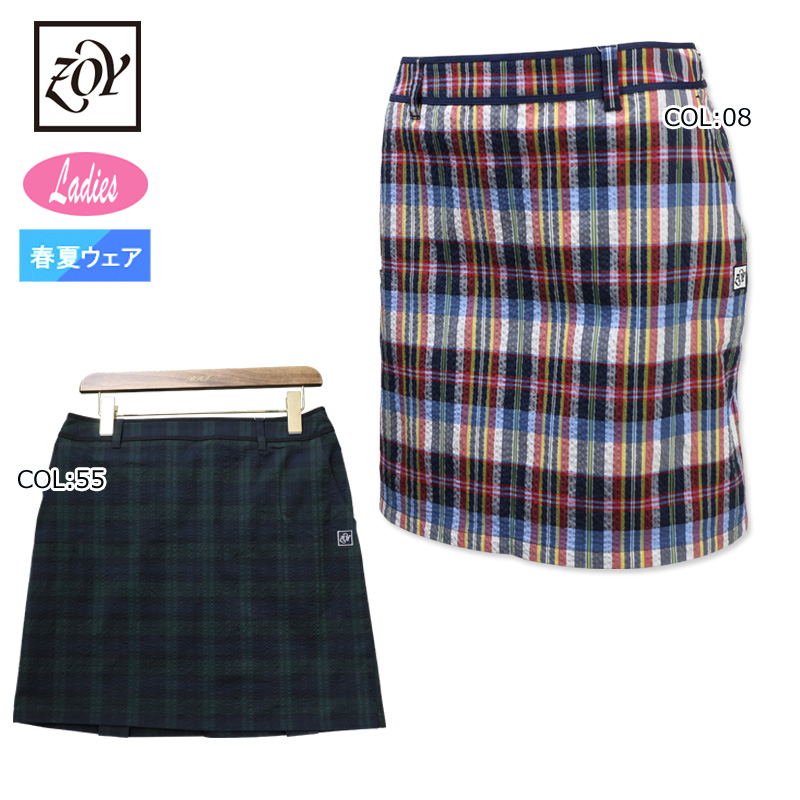 ZOY - 新品未使用！ZOYゴルフスカート ZOY - バックプリーツ スカート | ネイビー | レディース