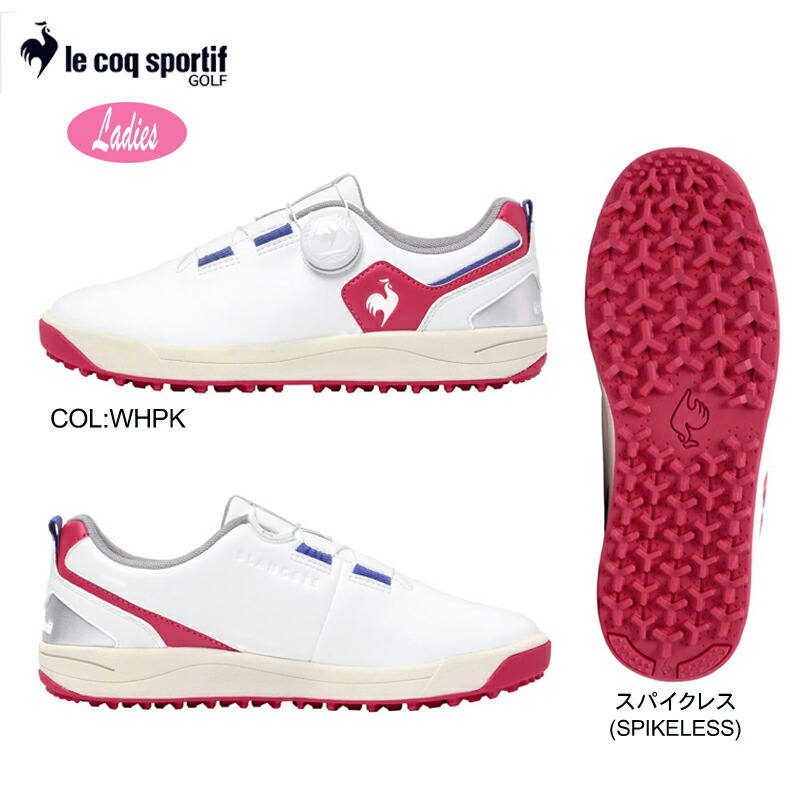 楽天市場】ルコックゴルフ レディース ゴルフシューズ (QQ3SJB01