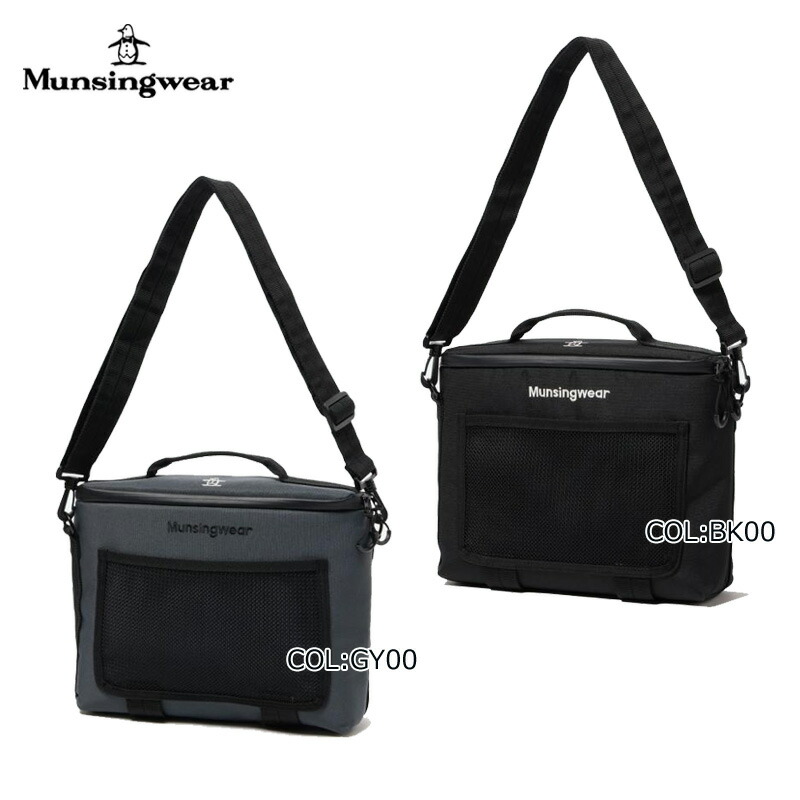 マンシングウェア Munsingwear MG6STT51M カートバッグ 薄型 保冷 500ml4本 ポーチ 鞄 ゴルフバッグ ゴルフ用品