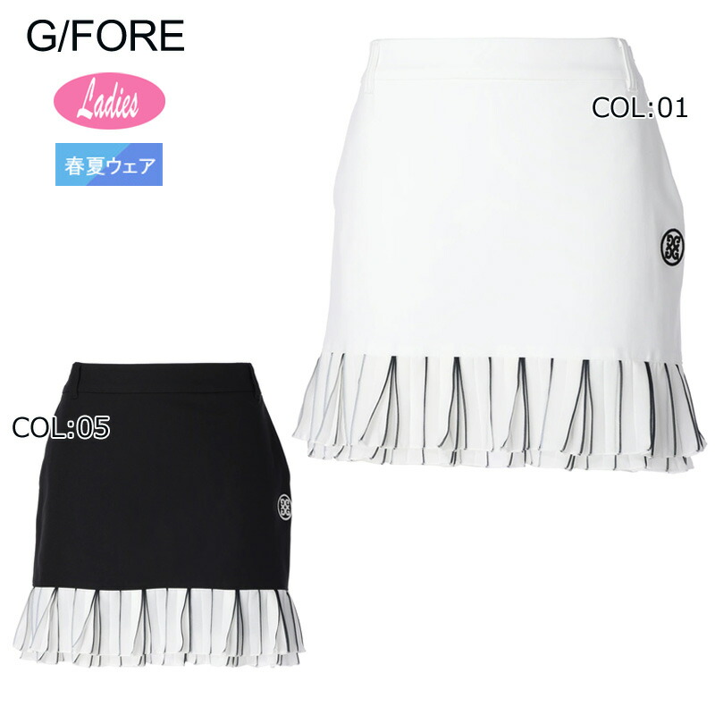 G/FORE (GFORE) ジーフォア 073213360 レディース スコート ゴルフ御召しもの 運動競技御召しもの 春夏秋