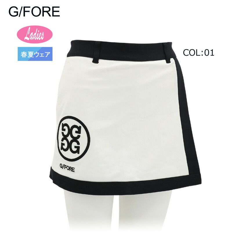 【ネコポス送りとどける能力のある】G/FORE (GFORE) ジーフォア 073217350 レディース さる股引きズボン下 遊撃手ズボン下 ゴルフ御召しもの 運動競技御召しもの 春夏