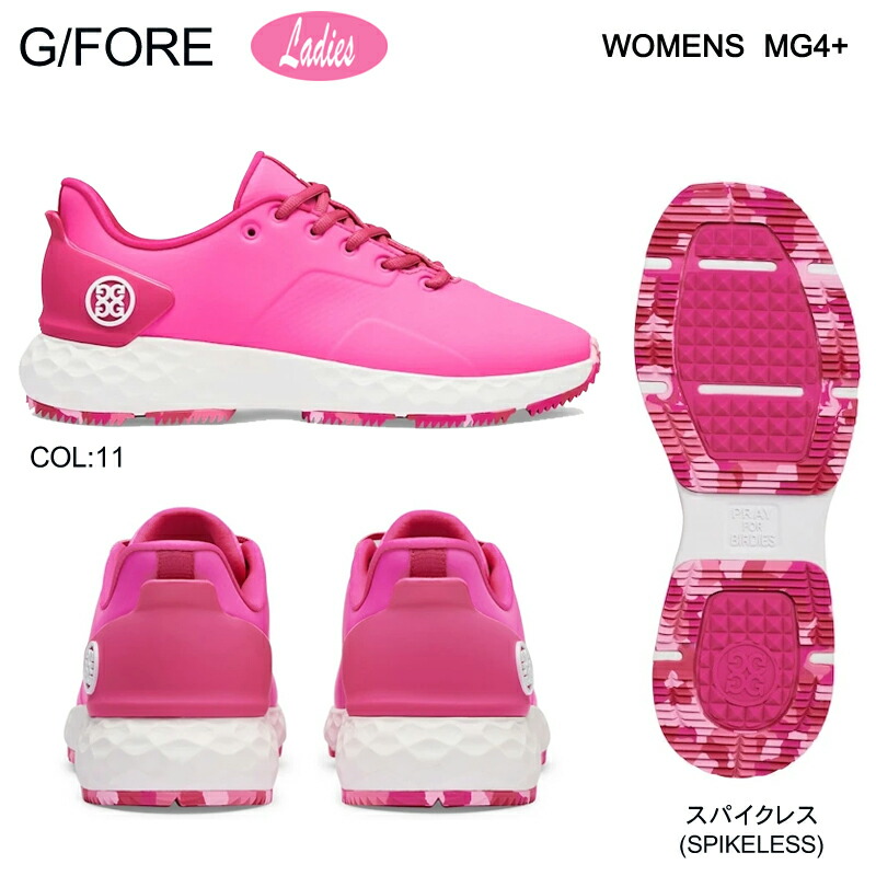 【G FORE】大人気！ゴルフシューズ！スパイクレス レディース！(25センチ) 楽天市場】G FORE ゴルフ シューズ MG4+ G4MF20EF26 072404810