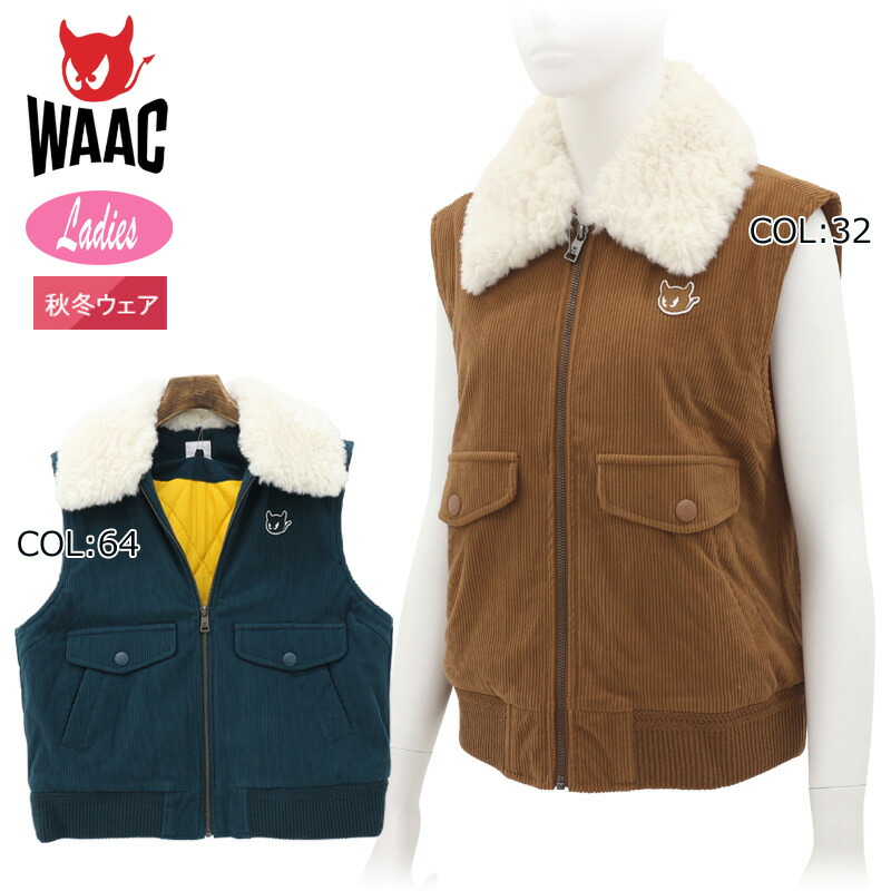 楽天市場】【30%OFF SALE】 WAAC ワック レディース ゴルフウェア