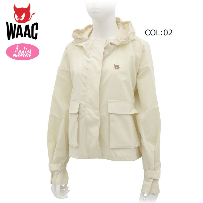 新品未使用　ワック｜WAAC｜中綿ブルゾン｜レディース｜01 楽天市場】ワック WAAC 072344271 レディース 中綿 ワンピース ベスト