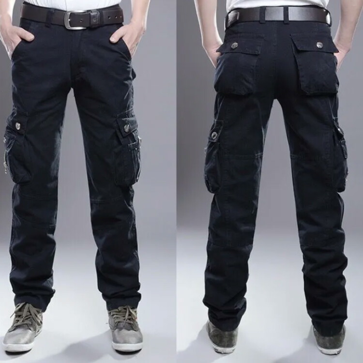 市場 送料無料 ロングパンツ 半ズボン 長 メンズ ポケット カーゴパンツ ストレッチ 無地 ロング丈 ゆったり ミリタリー
