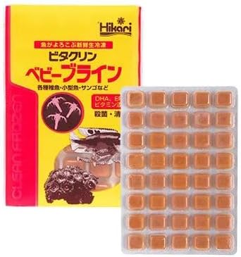 キョーリン ビタクリンベビーブライン 50g ※氷結冷やりとした便  クリーンベビーブラインシュリンプ ペット・ペットグッズ-エサ-熱帯魚・アクアリウム