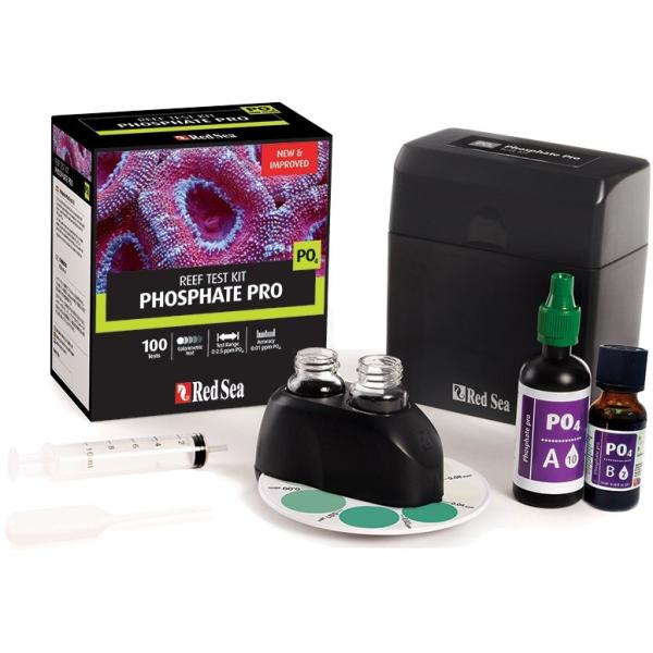 レッドシー PO4 リン酸塩不服申し立て一揃いの道具 リーフテストキット PHOSPHATE PRO