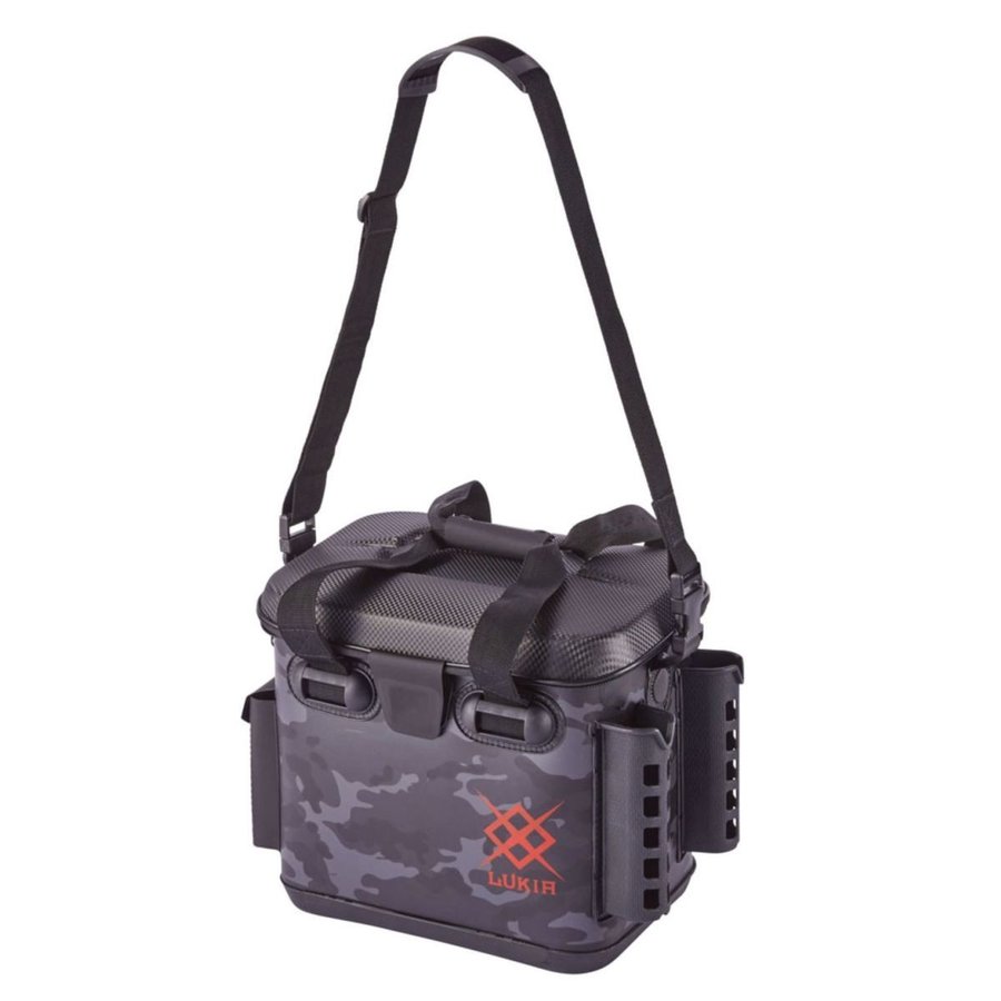 楽天市場】EVAタックルバッグ ロッドスタンド付 AEK905 釣り 36cm