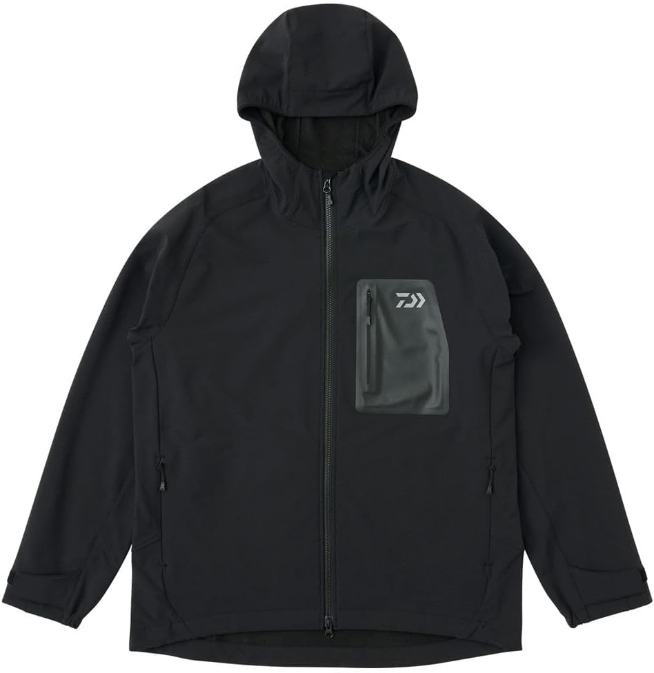 在有即日発送　ダイワ(DAIWA) DJ-9325 STORMFLEECEウィンドブロックジャケット ブラック XL｜フィッシャーマンズワーフ