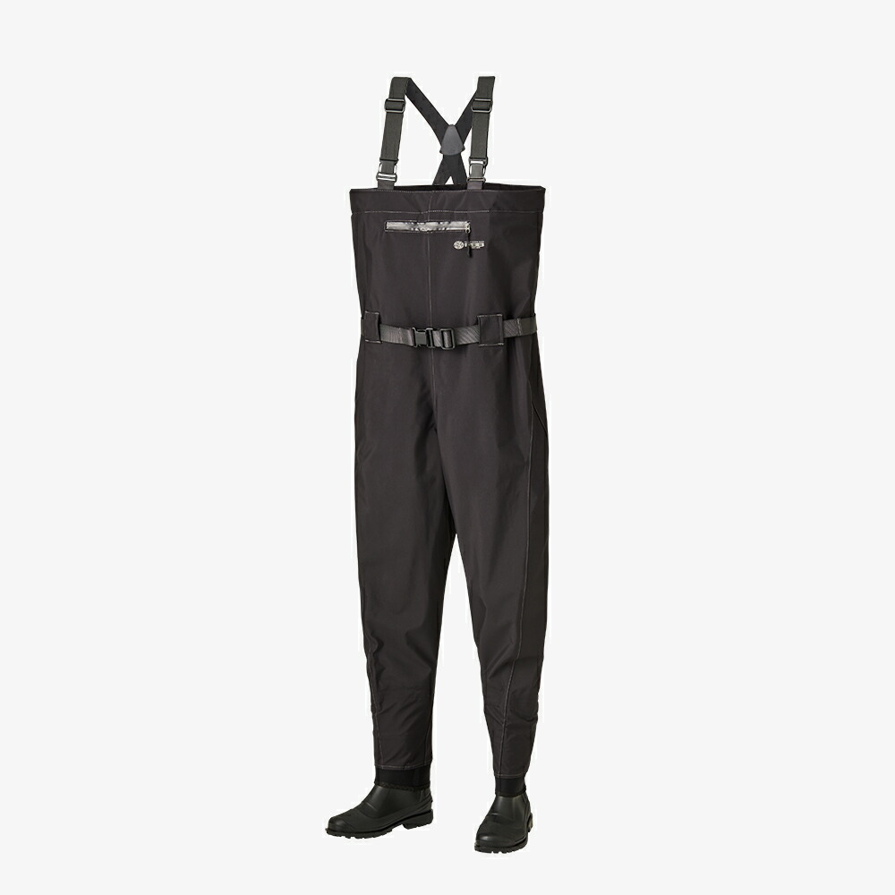 リバレイ RBB コンフォートサーフウォーカー ブラック #7746 (ウェーダー ウエダー 砂浜 フラットフィッシュ 釣り) imgrc0087046136.jpg