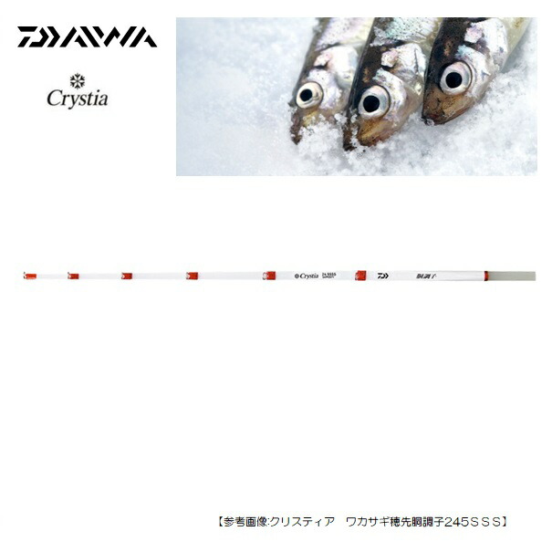 楽天市場 1日はポイントアップday ダイワ クリスティアワカサギ穂先 胴調子 24 5ｓｓｓ ワカサギ 釣具のフィッシャーズ