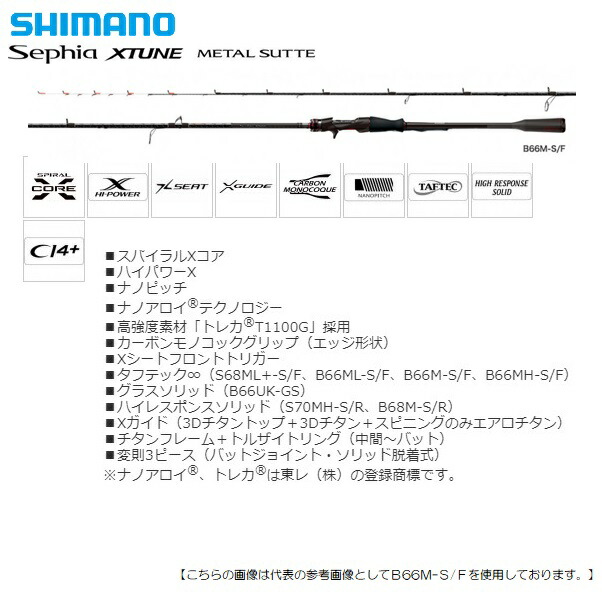 楽天市場 シマノ 21セフィアエクスチューンメタルスッテ ｂ66ｕｋ ｇｓ 送料無料 ロッド 釣具のフィッシャーズ