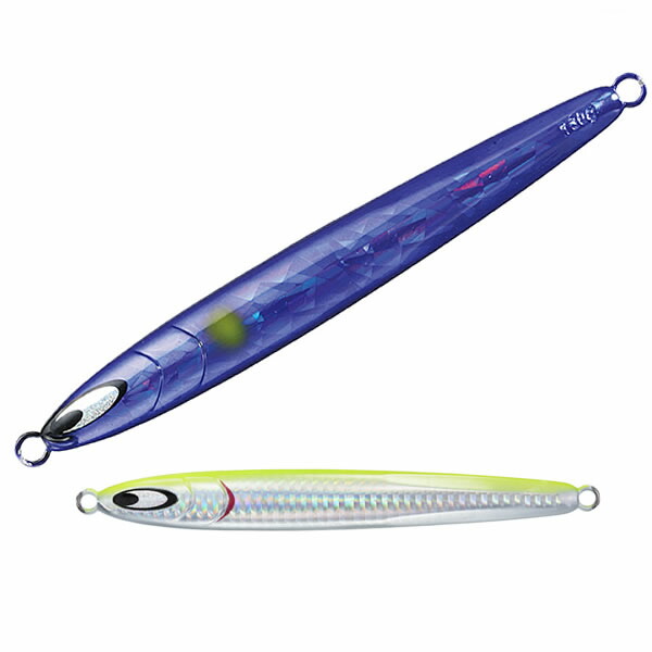 楽天市場】【全19色】 ダイワ 鏡牙ジグ セミロング 200g