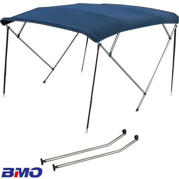 【エントリーで全品10倍！4日20時～】　BMO JAPAN ビミニトップ4B ショートスペースサポートポールセット MA063-4B-SB (ボート備品)(大型商品B)