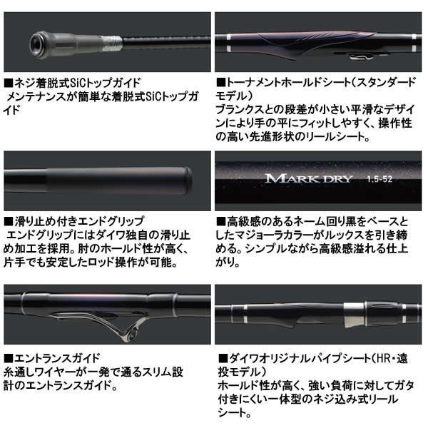 渓流釣り レインウェア スピニングリール バスフィッシング シーバス 鮎釣り ロッド 竿 キャスティング 船釣り 投げ釣り マークドライ 海上釣堀 4 52遠投 ジギング 堤防釣り エギングダイワ マークドライ 4 52遠投 磯竿 フィッシング遊 ダイワ マークドライ 4 52遠投