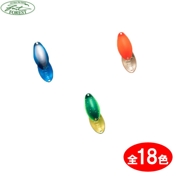 楽天市場】フォレスト パル 2.5g その1 (トラウトルアー スプーン