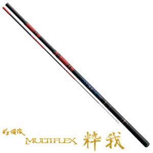 【5と0の日 エントリーで最大限度P15倍！】 がまかつ がま渓流 マルチフレックス 粋我 硬中硬5.8