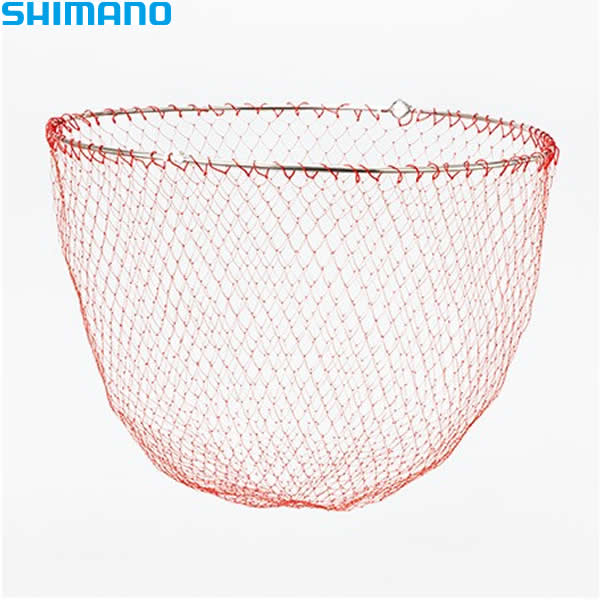 シマノ ステン磯ダモ(4つ折りタイプ) レッド・55cm PD-3D1S (玉枠 替網) |フィッシング遊