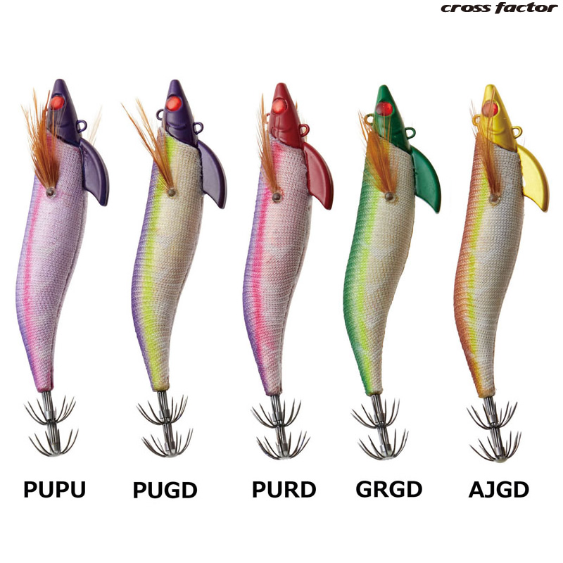 楽天市場】クロスファクター イカエギRX 3.0号 RX30 (エギ エギング) : フィッシング遊