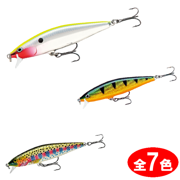 楽天市場 ラパラ Rapala フラットラップ 8cm 7g Flr8 ブラックバス ルアー フィッシング遊