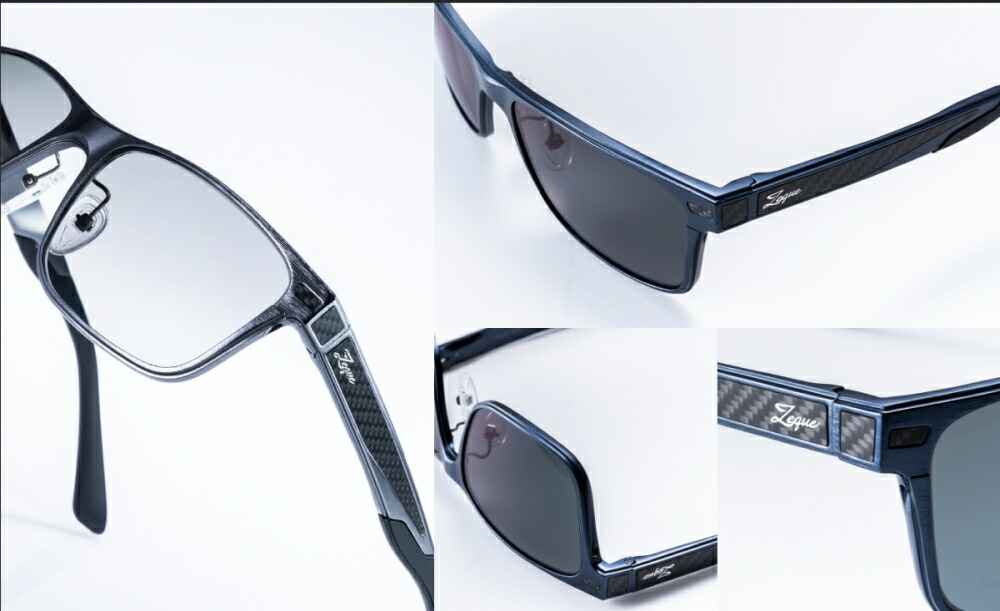 Zeque (ゼクー) DECK F-1860 シルバー TVS BM デック (偏光サングラス ...