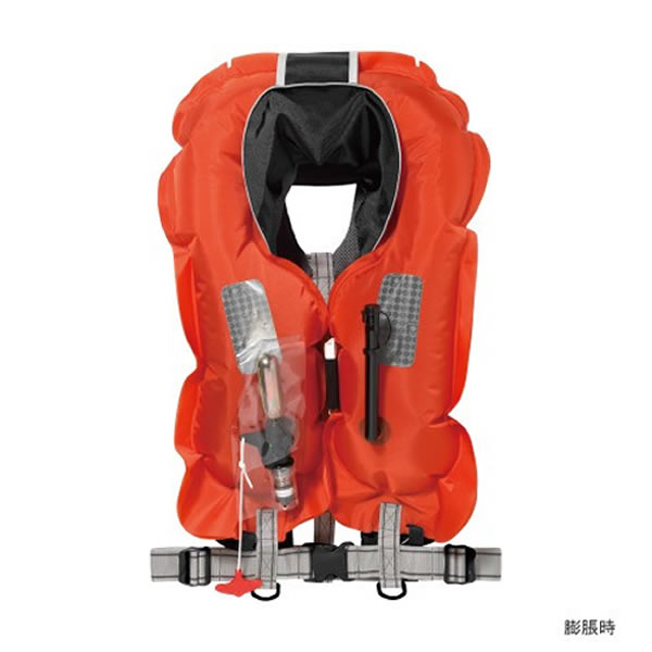 シマノ ラフトエアジャケット Vf 051kなど 自動膨張 桜マーク 国交省 釣り具の販売 通販ならフィッシング遊web店におまかせ シマノ ラフトエアジャケット ネイビー F Vf 051k 自動膨張 ライフジャケット 桜マーク 国土交通省認定