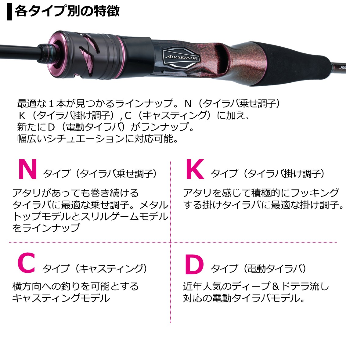 ダイワ 紅牙air Type N 69mhb Metal N 鯛ラバ タイラバロッド 大型商品a septicin Com