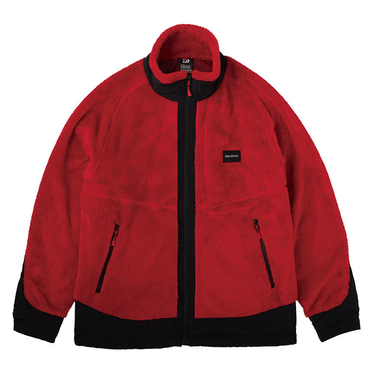 10月1日限定クーポン配布中 ダイワ エアリーフリースジャケット ラッカーレッド M Xl Dj 3121 防寒着 防寒インナー Ice Org Br