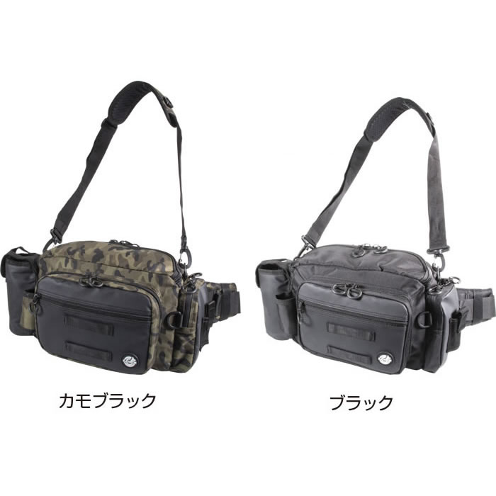お買物マラソン期間中エントリーと買い回りでポイント最大10倍がまかつ ランガンヒップバッグ LE-302 (フィッシングウェストポーチ・ポーチ)