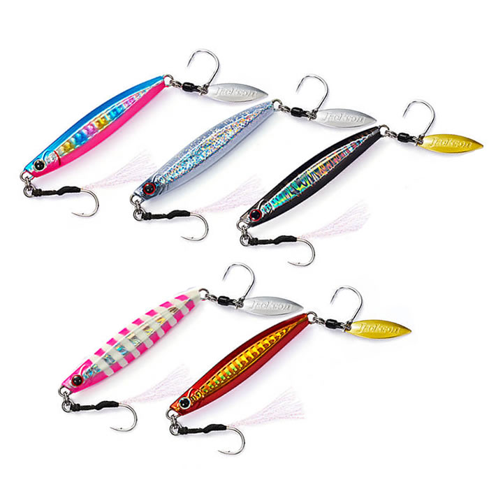 Jackson　メタルジグ 楽天市場】【全8色】 ジャクソン メタルエフェクト ブレード 20g 56mm