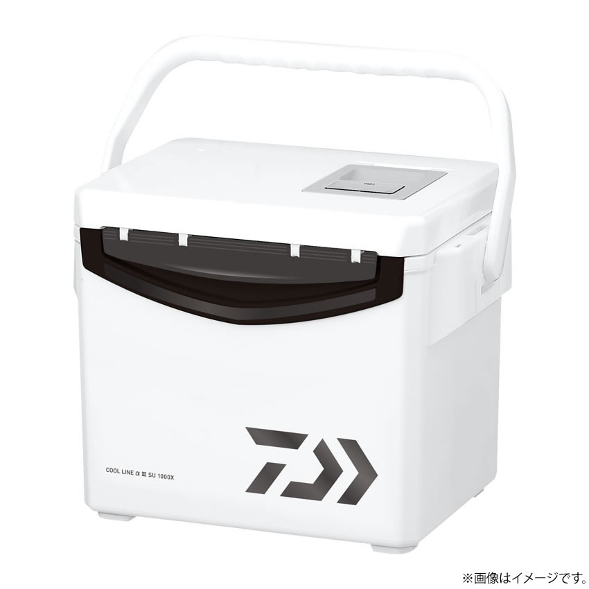 【エントリーで全品10倍！4日20時～】　ダイワ クールラインアルファ3 SU1000X (クーラーボックス 釣り 小型) ガンメタ