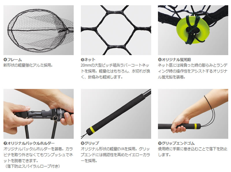 豊富な品 ゴールデンミーン Gm ウェーディングネットプロ ランディングネット Fucoa Cl