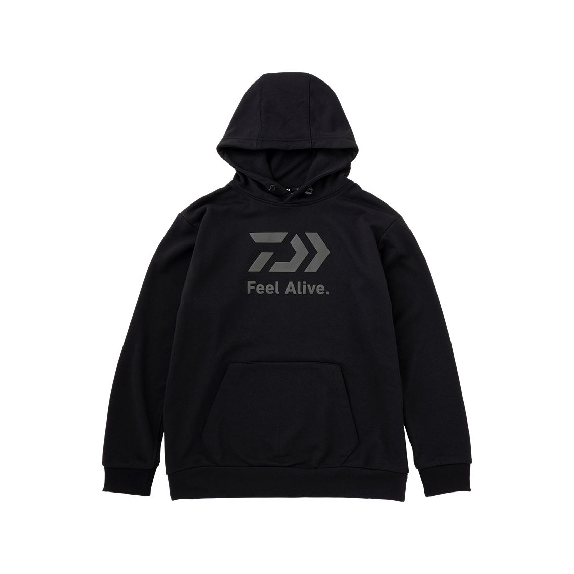 ダイワ ロゴスウェットパーカ ブラック 2xl 3xl De 8122 フィッシングジャケット フィッシングウェア ずっと気になってた