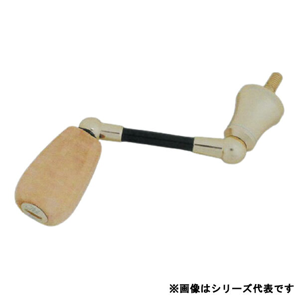 ロデオクラフト RC シングルスピニング カーボンハンドル シマノ 40mm シャンパン RC40SHC-CP (リール カスタムパーツ リール ハンドル) ｜フィッシング遊