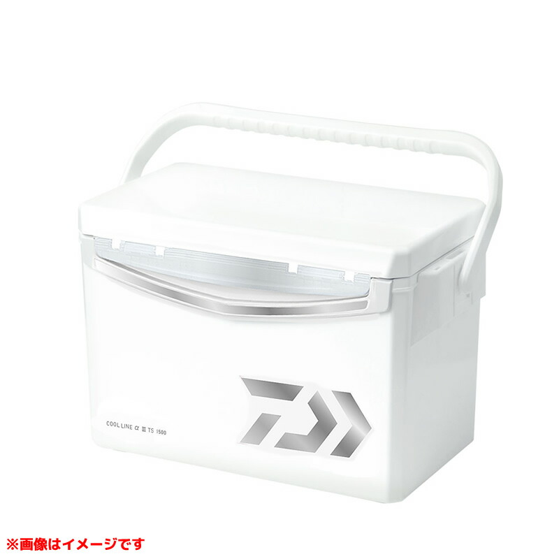 【5と0の日 エントリーで最大限度P15倍！】 ダイワ クールラインアルファ3 TS1500 パール (冷房装置ボックス席 つり銭 小型)