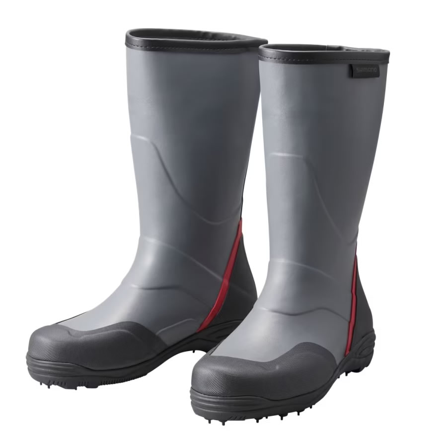 シマノ] サーマルブーツ スパイクソール FB-030W チャコールレッド S