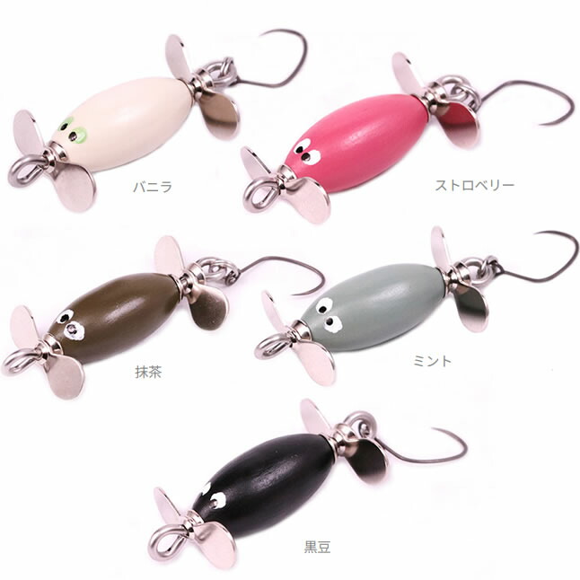 楽天市場】1089工房 OKバブリー! 全長20mm 自重2.0g フローティング