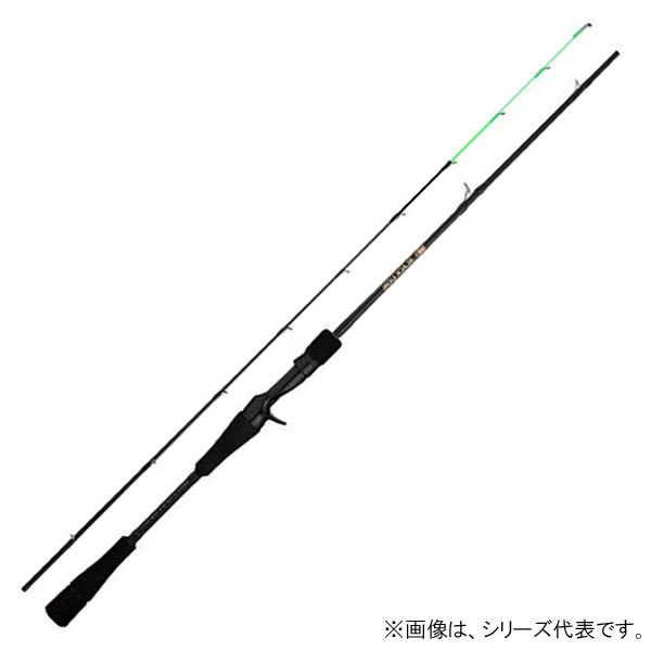 ブラックライオン BLACK LION Hundred 55h UOYA限定カラー 蛍光ライムグリーン (イカメタルロッド)(大型商品A)画像