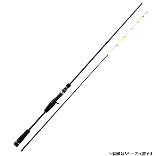 メジャークラフト エギゾースト1G EZ1IM-B682MH (イカメタルロッド 2ピース スパイラルガイド)