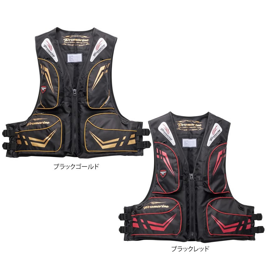 楽天市場】mazume(マズメ) mzカスタムライフジャケット F ブラック