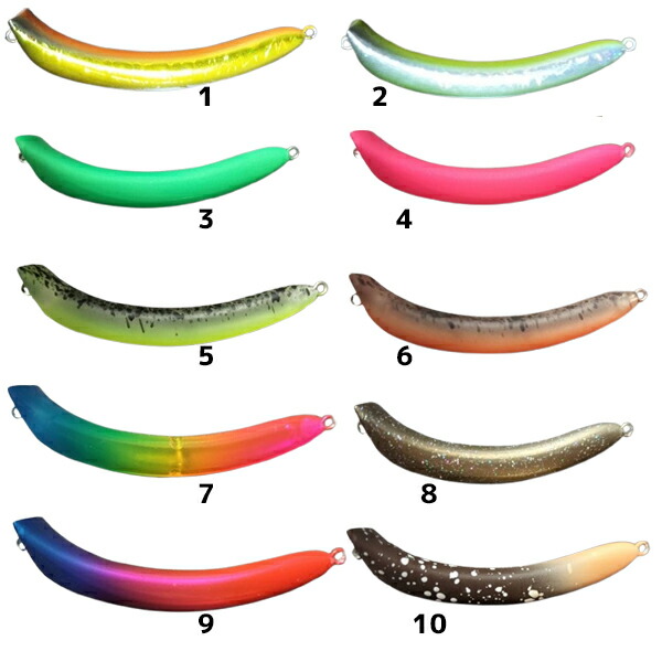 ペピーノ　えさにょろ　りばにょろ ニョロ系プラグ7個セット Amazon.co.jp: 1089工房 NOIKE さかさにょろスリム さかさニョロ
