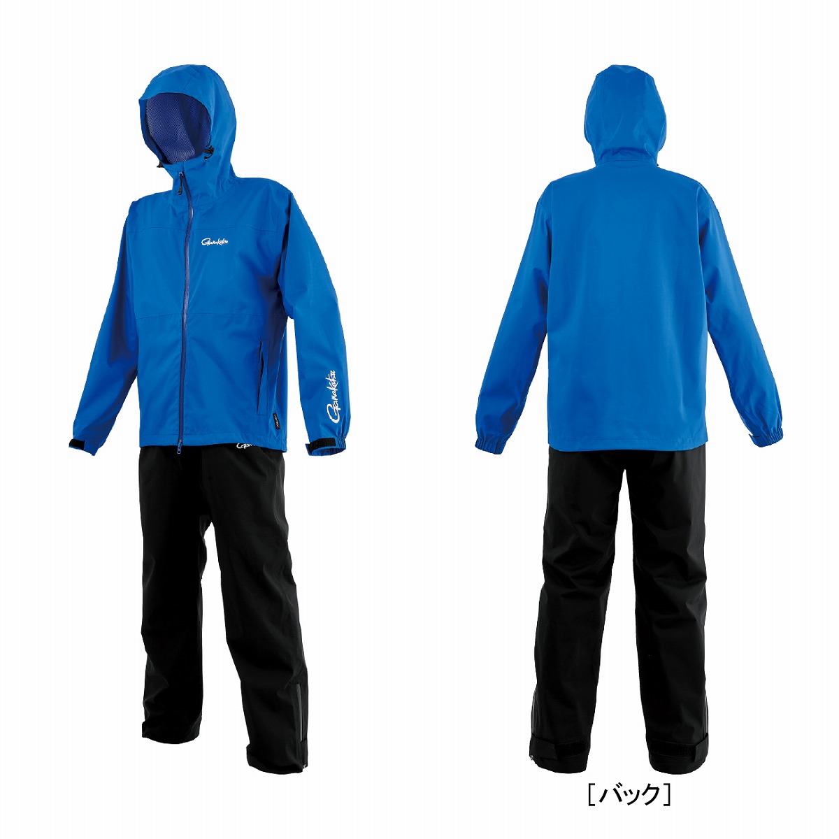 楽天市場】がまかつ G-スペックレインスーツ ホワイト×ブラック(マリン