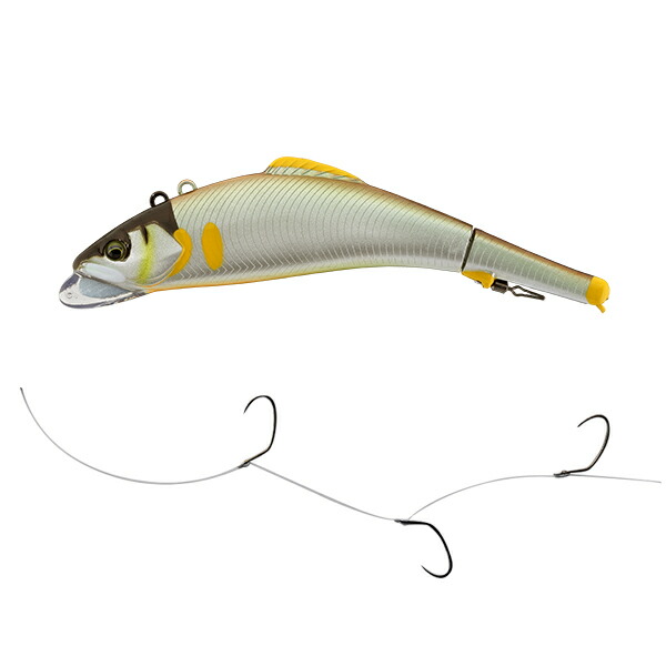 楽天市場】ジャッカル オトリミノーバイブ 98ヘビー UV明滅鮎