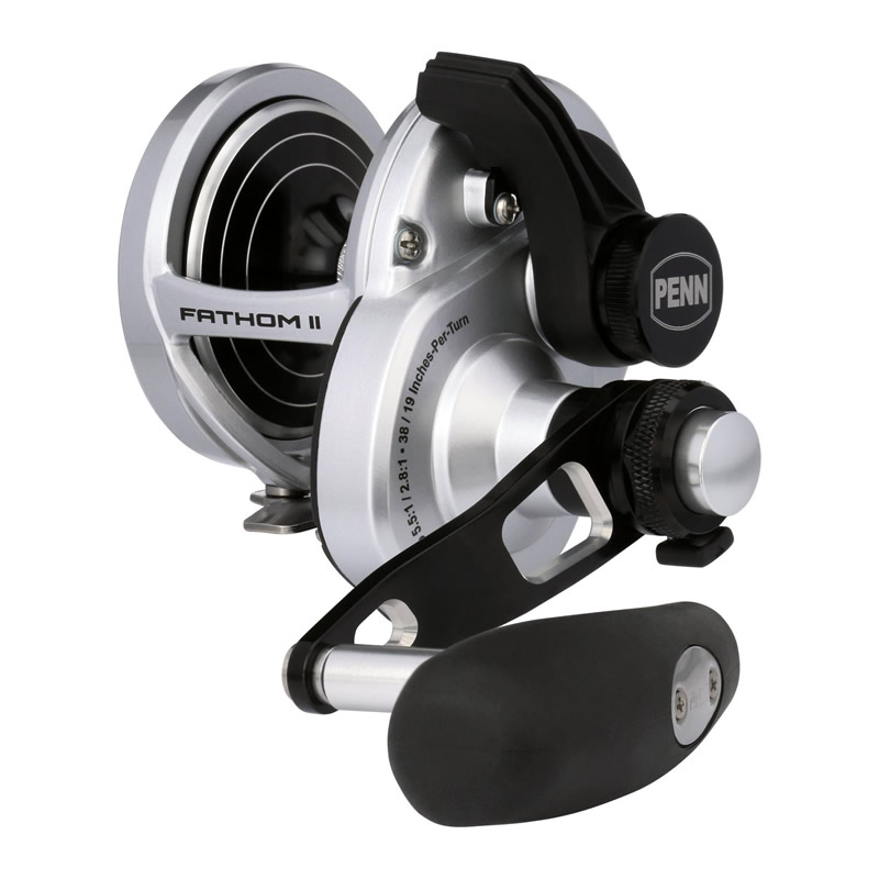 【エントリーで全品10倍！4日20時～】　ペン PENN ファゾム2 2スピード 25NLD2-LH ナロースプール 左ハンドル 1645189 (ジギングリール 釣り)