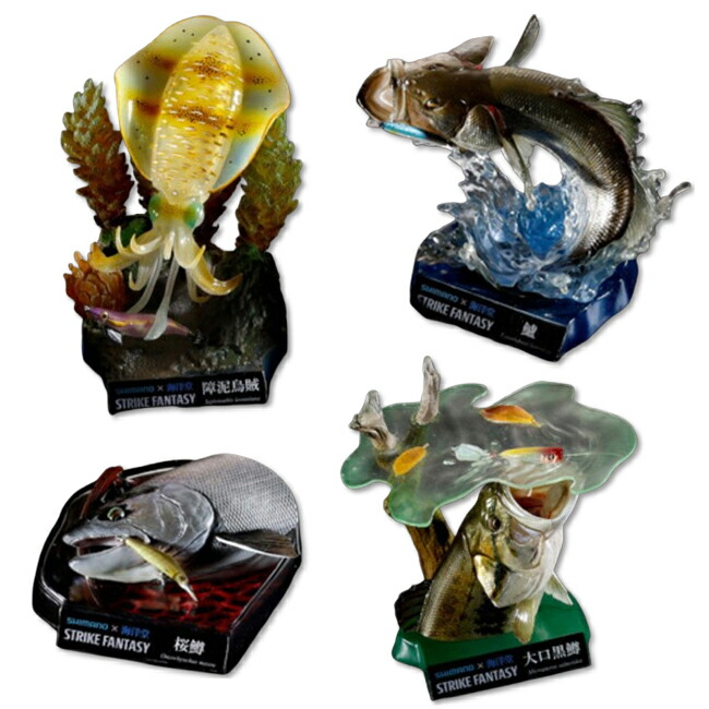 SHIMANO 海洋堂 STRIKE FANTASYスズキ シーバス フィギュア 楽天市場】シマノ×海洋堂 STRIKEFANTASY スズキ / フィギュア
