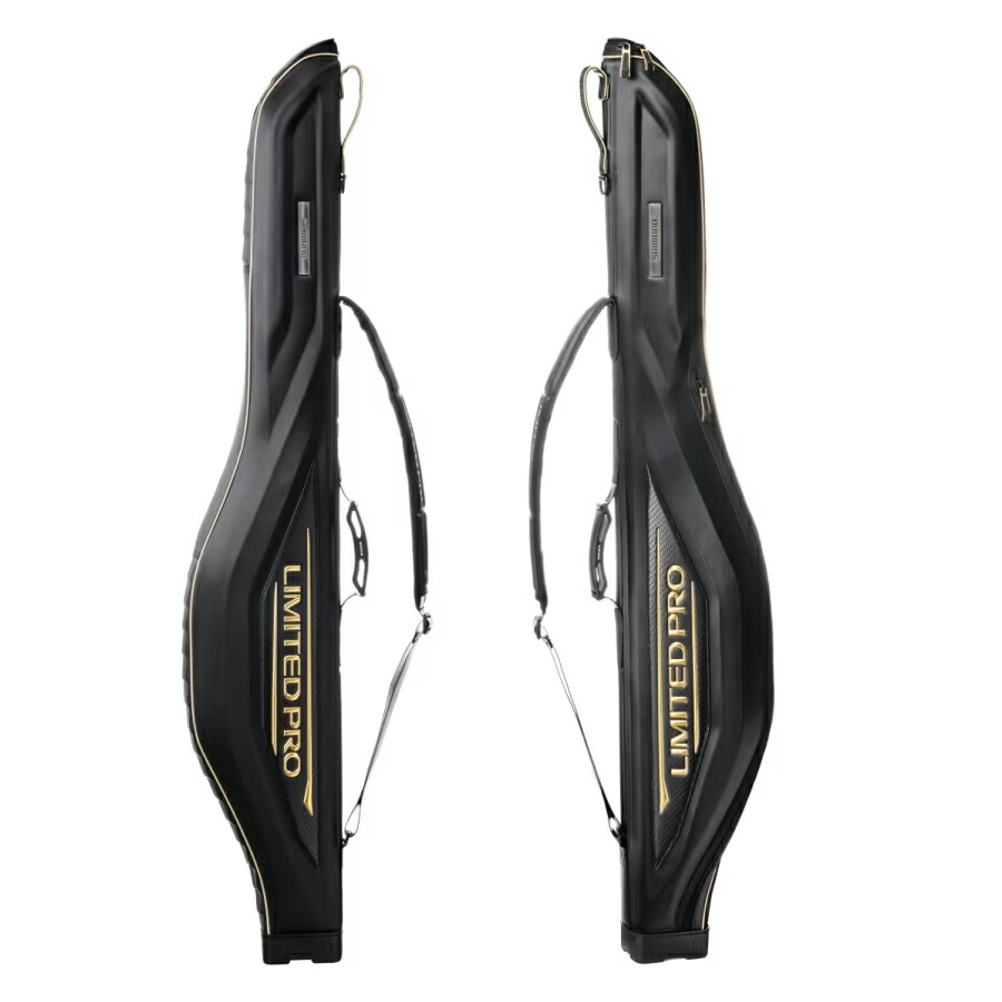 シマノ ロッドケースリミテッドプロスリム リミテッドブラック 135 BR-114Y (極点入れもの 竿入れもの)(大型商いものA)