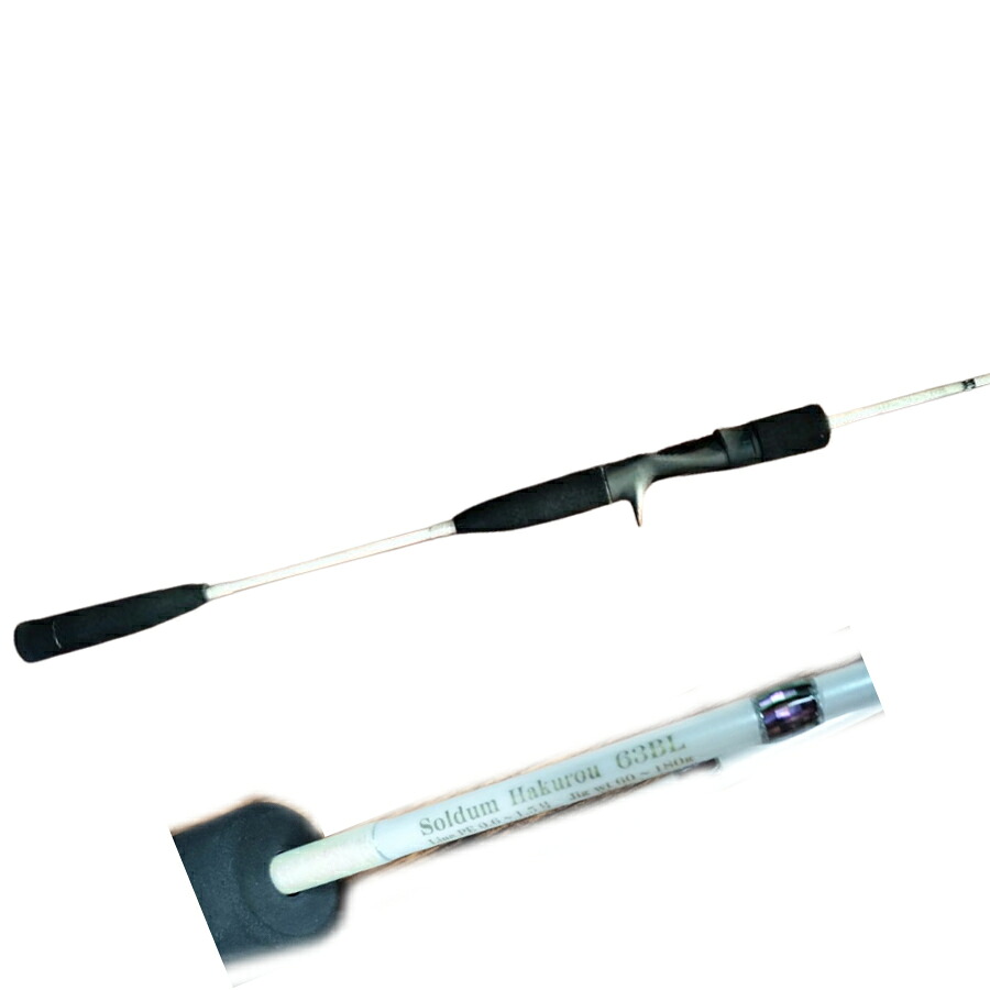ひしも ヒシモ ソルダム 白狼63 SOMHKR-63BL (ライトジギングロッド 竿 釣り)(大型商品A)