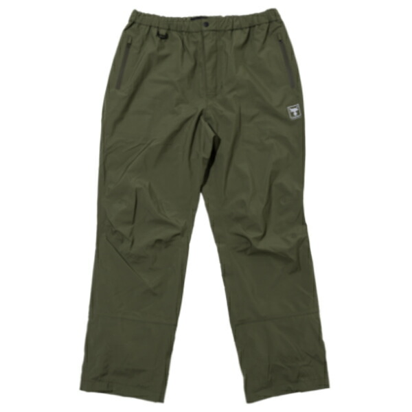 ジャッカル クラウドシェルパンツ オリーブ PA-A002 (防寒パンツ フィッシングウェア レインウェア レインパンツ)