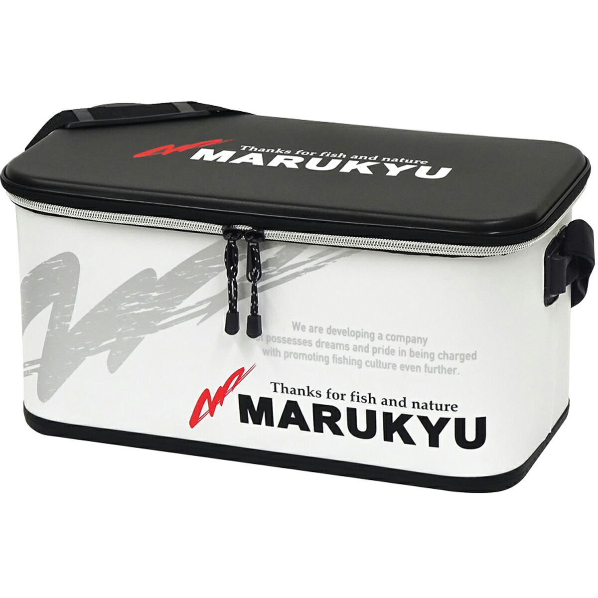 マルキュー ドライバッグMQ-01(タイプP) ホワイト (EVAバッグ 釣り)|フィッシング遊
